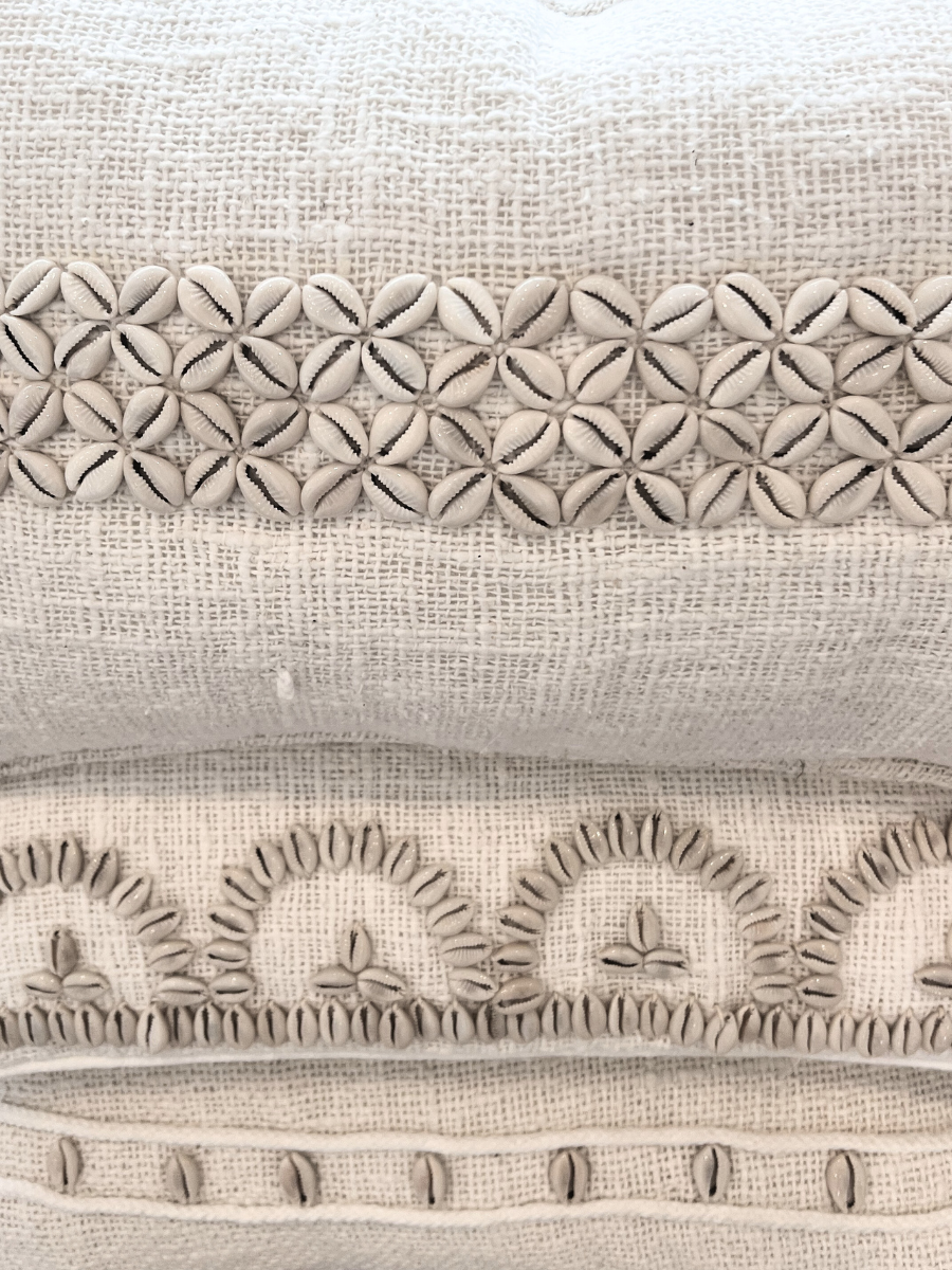 Horizon shell cushion - Oblong