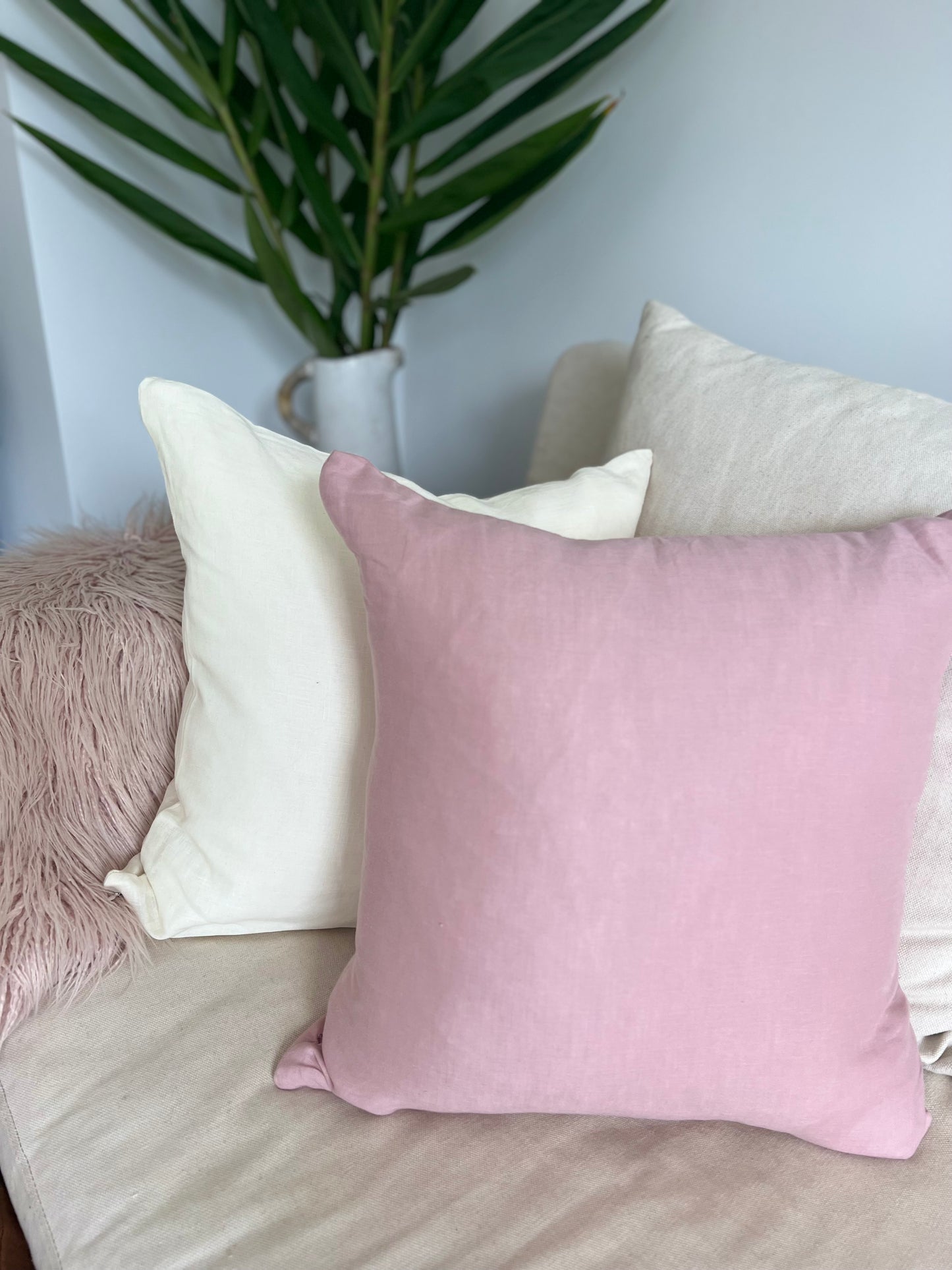 Luxe linen - Soft Pink