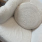 Button Crochet round cushion - NEW!