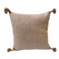 Linen Tassels cushion cover - Natural